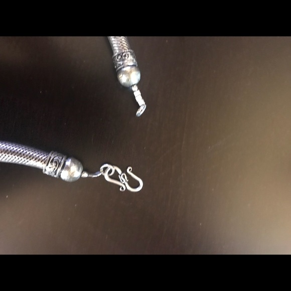 Purple Clear Stone Necklace - Picture 4 of 4